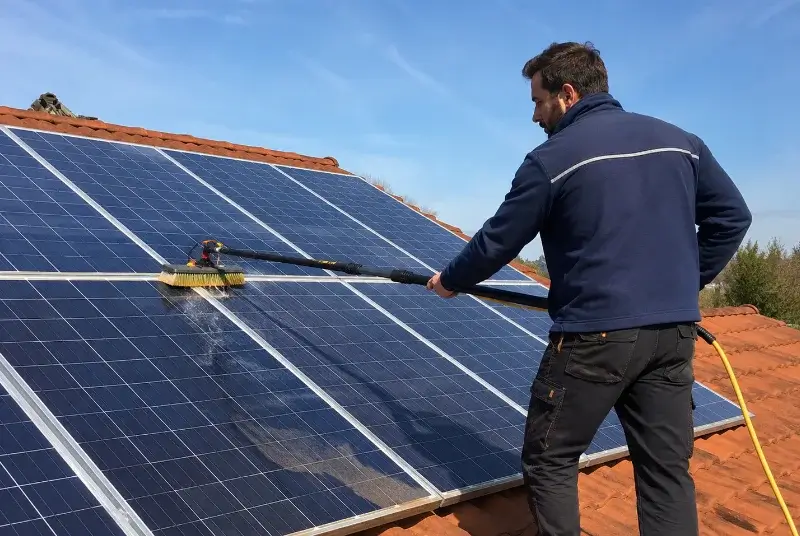 Nettoyage et entretien de panneaux solaires à Bize-Minervois
